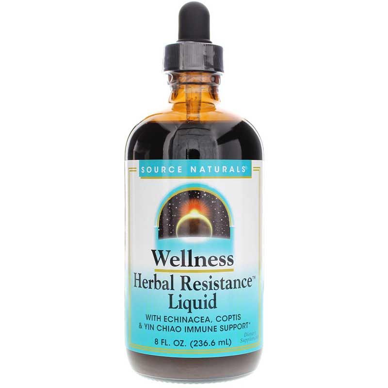 Wellness Herbal Resistance Liquid, 8 Oz | Оздоровча трав'яна рідина опору для оздоровлення, 8 унцій