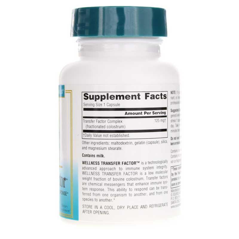 Wellness Transfer Factor, 60 Capsules | Коэффициент передачи хорошего самочувствия, 60 капсул
