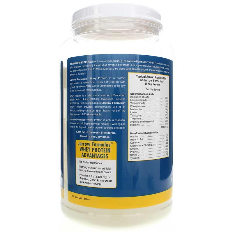 Whey Protein, Unflavored, 2 Lbs | Сироватковий протеїн, Неароматизований, 2 фунти
