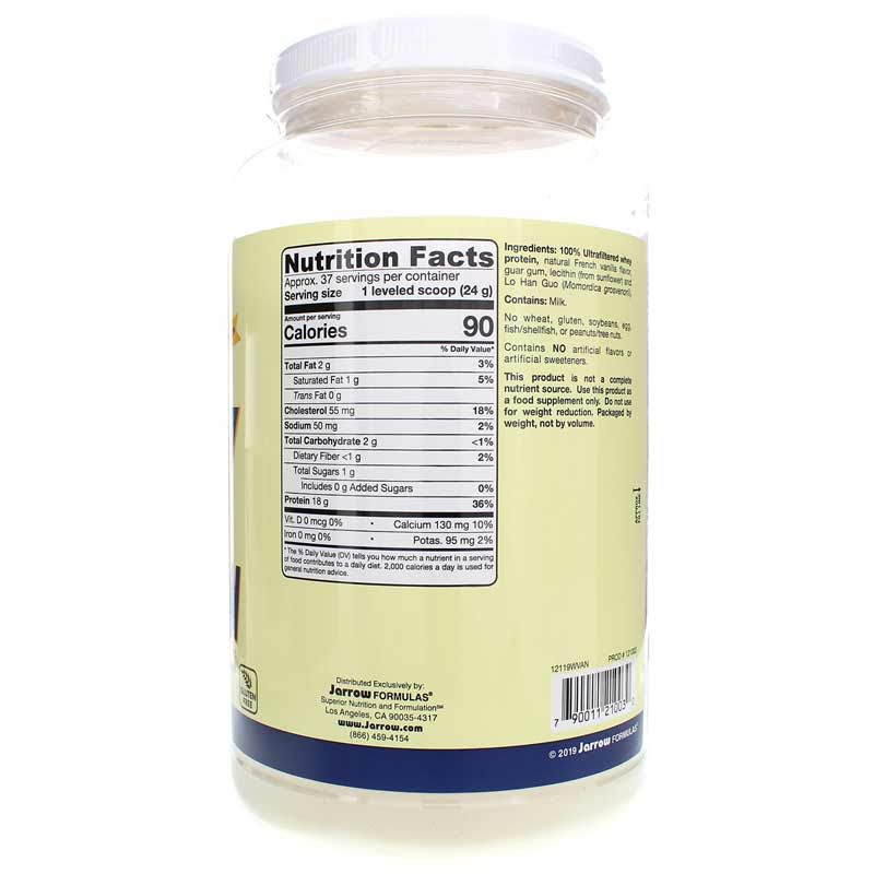 Whey Protein, Vanilla, 2 Lbs | Сывороточный протеин, Ваниль, 2 фунта