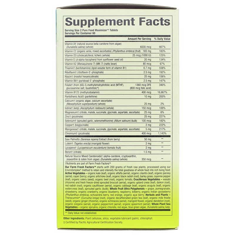 Whole Earth &amp; Sea Men's 50+ Multi, 120 Tablets | Уся земля і море чоловіча 50+ мульти, 120 таблеток