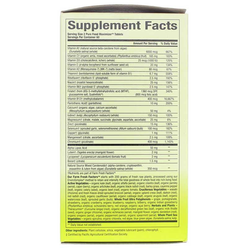 Whole Earth &amp; Sea Women's 50+ Multi, 120 Tablets | Вся земля и море женский 50+ мульти, 120 таблеток