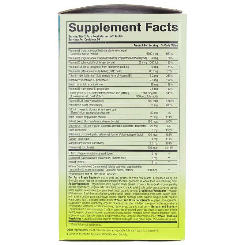Whole Earth &amp; Sea Women's Multi, 120 Tablets | Целая земля и море женский мульти, 120 таблеток