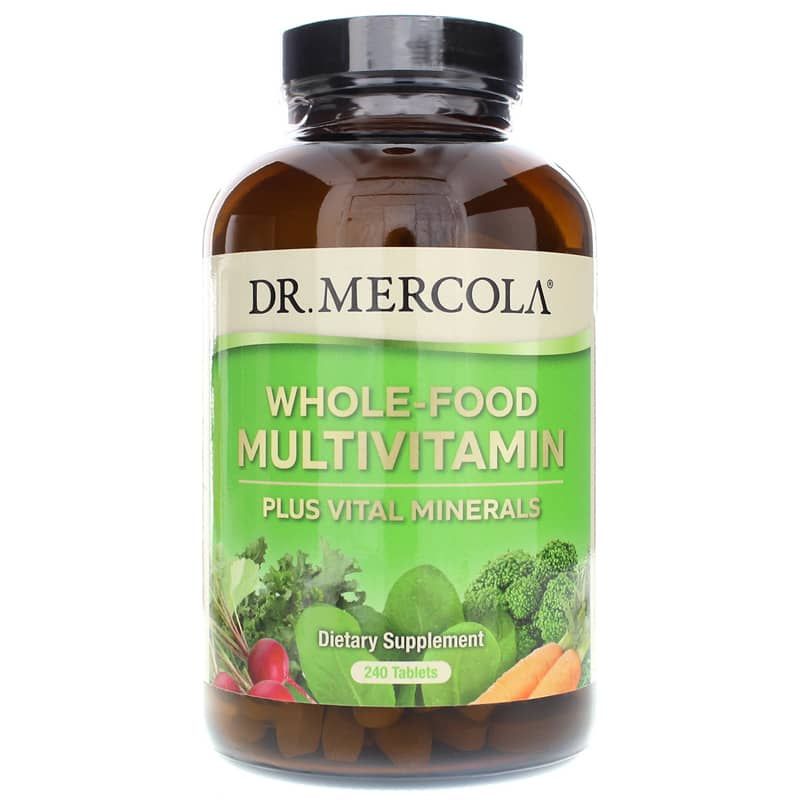 Whole-Food Multivitamin Plus Vital Minerals, 240 Tablets | Мультивітамін із цільного корму плюс життєво важливі мінерали, 240 таблеток