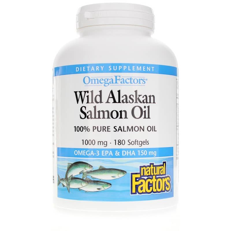 Wild Alaskan Salmon Oil 1000 Mg, 180 Softgels | Масло дикого аляскинского лосося 1000 мг, 180 гелевых капсул