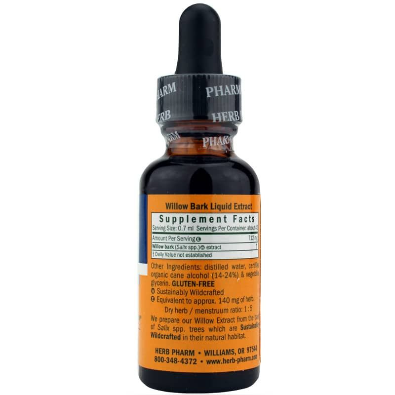 Willow Bark Extract, 1 Oz | Екстракт кори верби, 1 унція