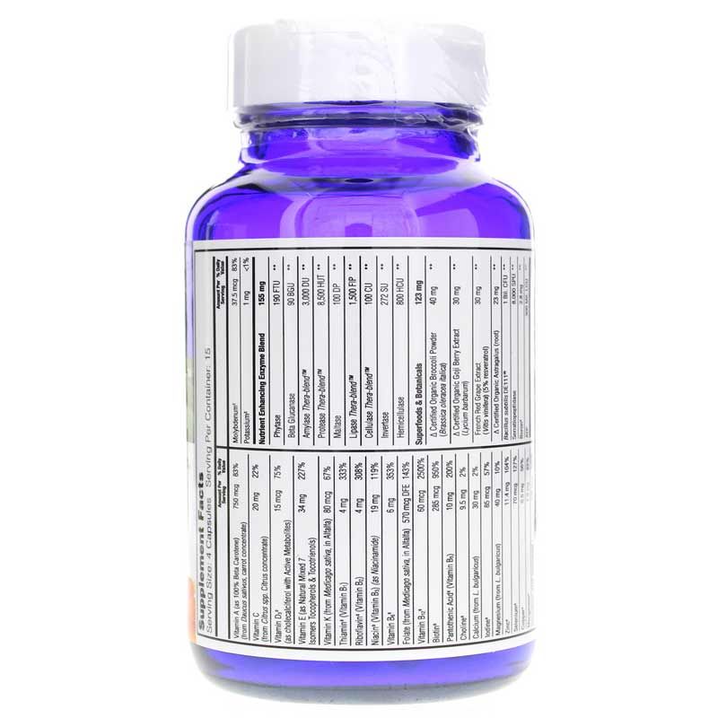 Women's 50+ Enzyme Nutrition Multivitamin, 60 Capsules | Мультивітамін ензимне харчування для жінок 50+, 60 капсул