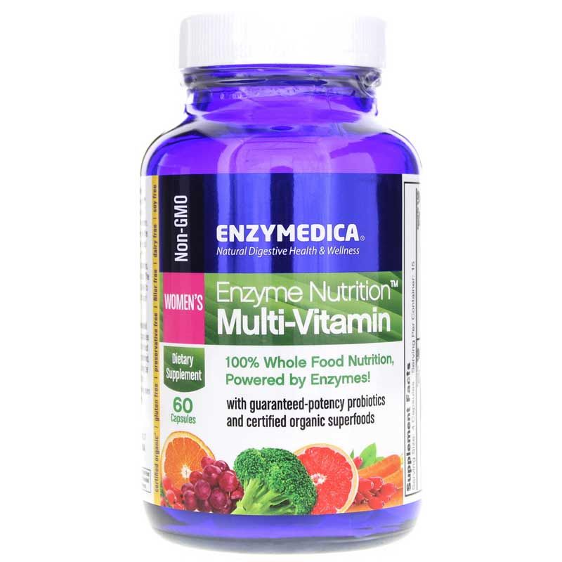 Women's Enzyme Nutrition Multivitamin, 60 Capsules | Энзимное питание для женщин мультивитамины, 60 капсул