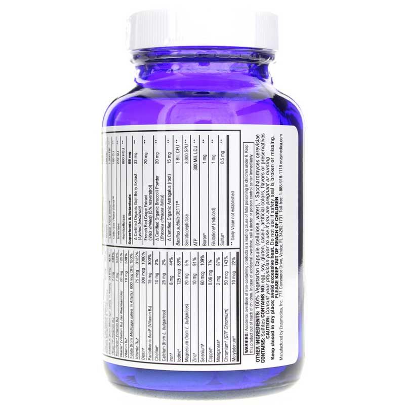 Women's Enzyme Nutrition Multivitamin, 60 Capsules | Энзимное питание для женщин мультивитамины, 60 капсул
