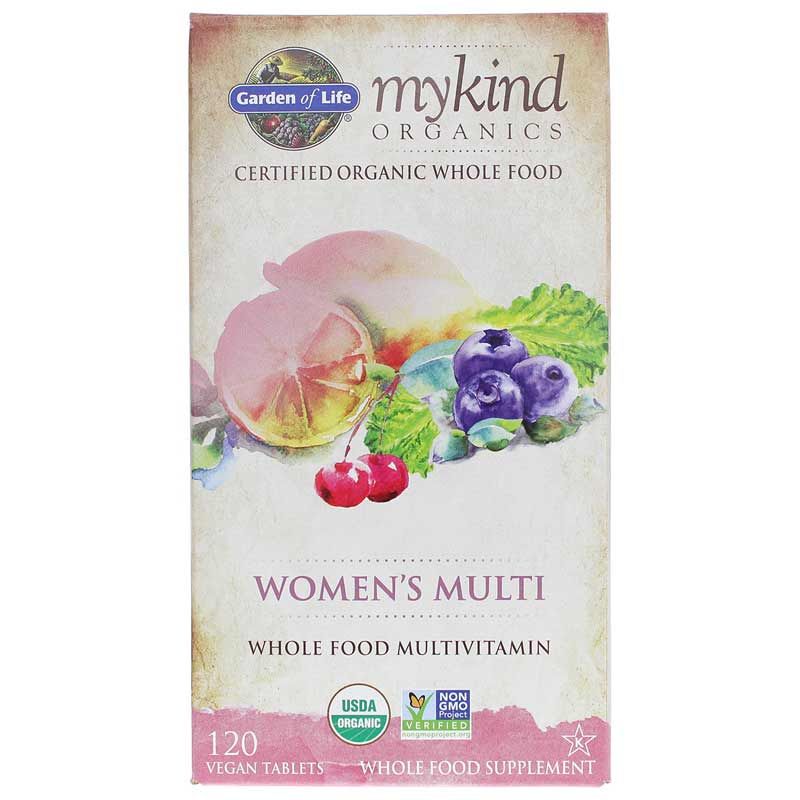Women's Multi Whole Food Multivitamin, 120 Veg Tablets | Жіночі мультивітаміни з цільних харчових продуктів, 120 Вегетаріанський таблеток