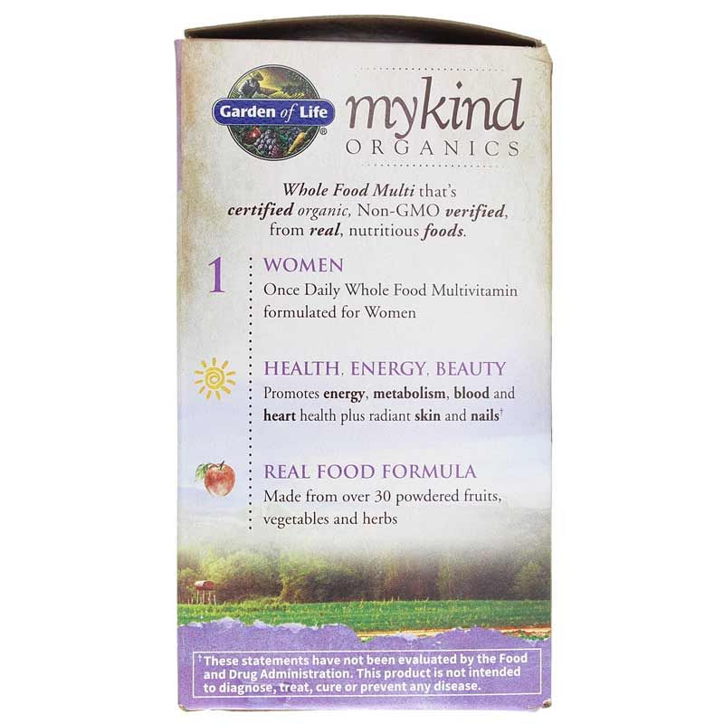 Women's Once Daily Whole Food Multivitamin, 30 Veg Tablets | Женский одноразовый мультивитамин из цельных пищевых продуктов, 30 Вегетарианский таблеток