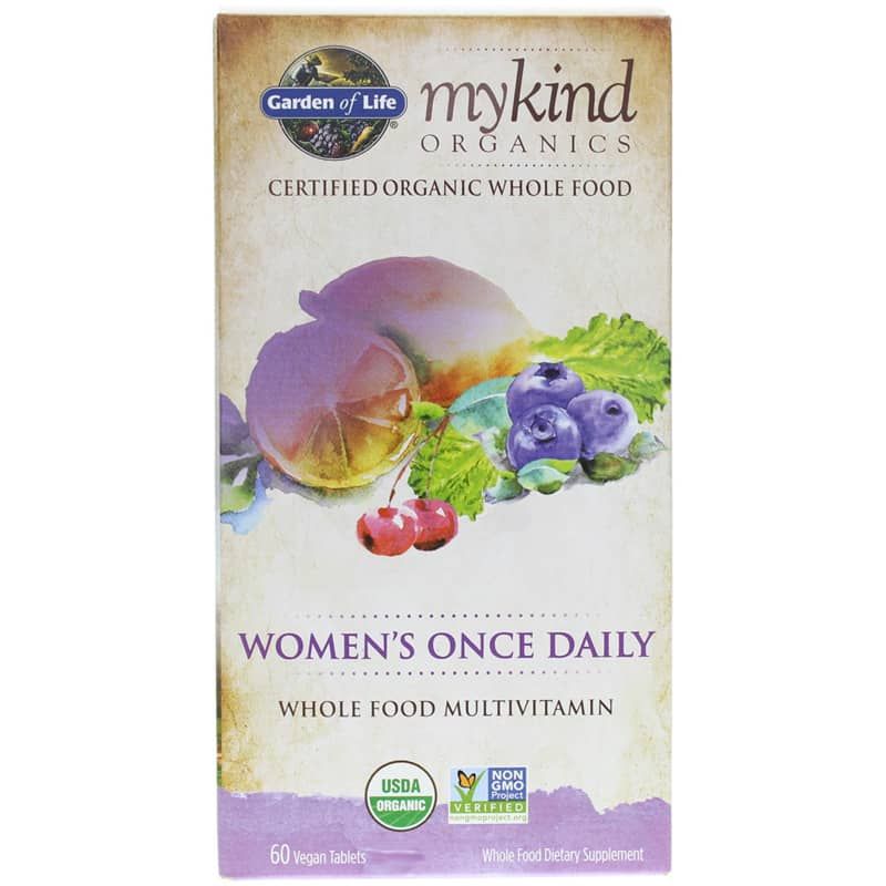 Women's Once Daily Whole Food Multivitamin, 60 Veg Tablets | Женский одноразовый мультивитамин из цельных пищевых продуктов, 60 Вегетарианский таблеток