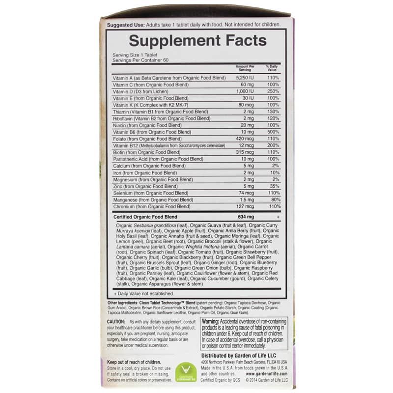 Women's Once Daily Whole Food Multivitamin, 60 Veg Tablets | Женский одноразовый мультивитамин из цельных пищевых продуктов, 60 Вегетарианский таблеток