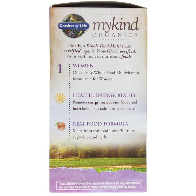 Women's Once Daily Whole Food Multivitamin, 60 Veg Tablets | Женский одноразовый мультивитамин из цельных пищевых продуктов, 60 Вегетарианский таблеток