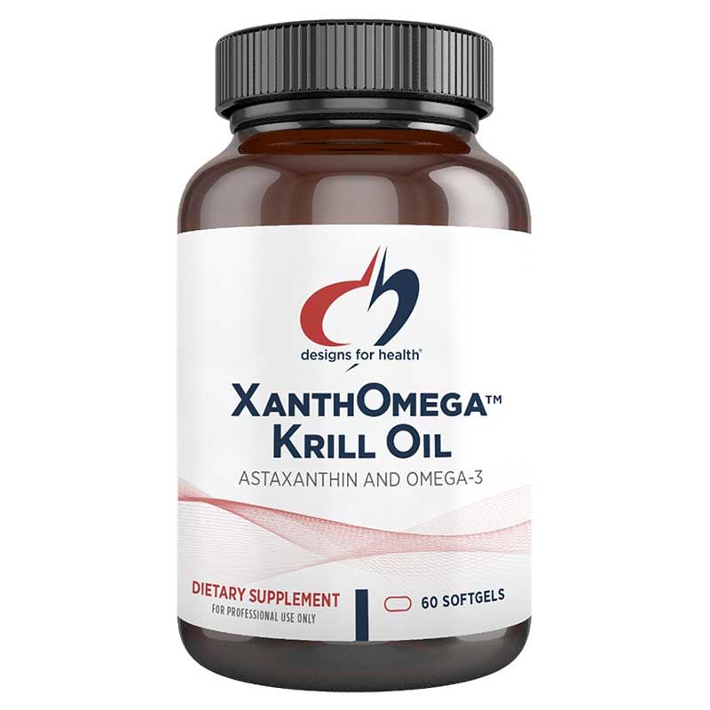 XanthOmega Krill Oil, 60 Softgels | Масло криля XanthOmega, 60 гелевых капсул