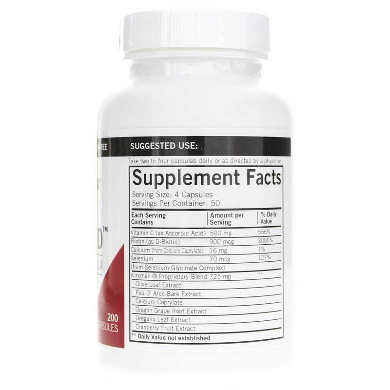 Yeast-Aid Advanced Formula, 200 Capsules | Дрожжевая помощь расширенная формула, 200 капсул