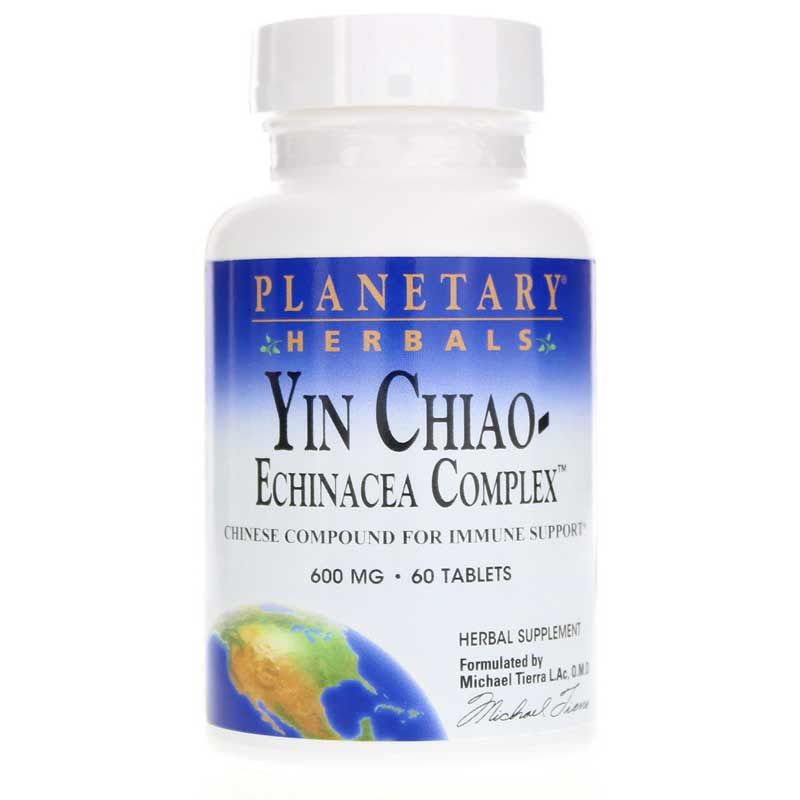 Yin Chiao-Echinacea Complex, 60 Tablets | Комплекс инь чиао-эхинацея, 60 таблеток
