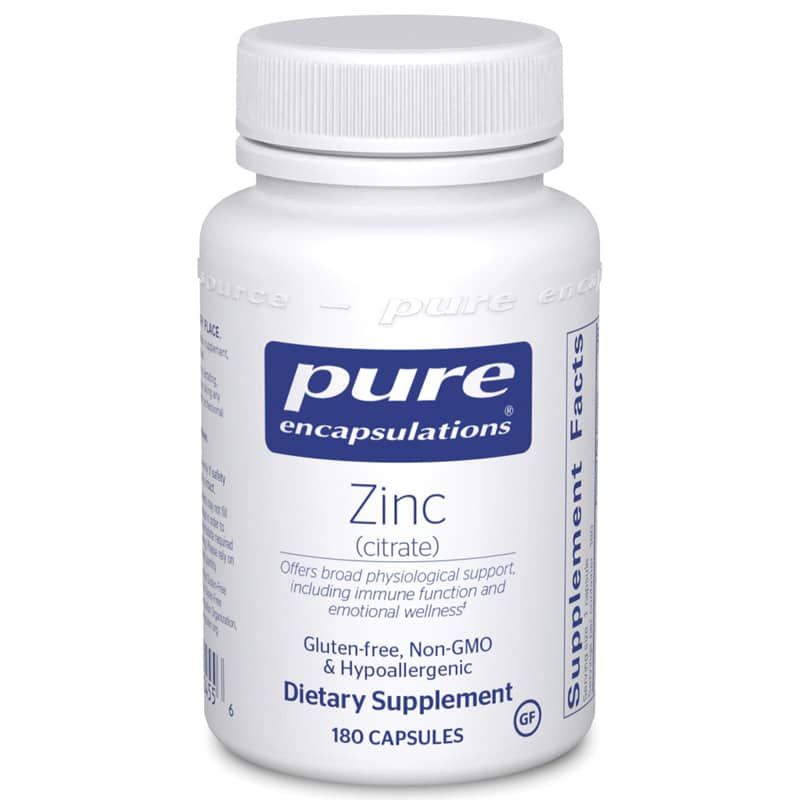 Zinc (citrate), 180 Capsules | Цинк (цитрат), 180 капсул