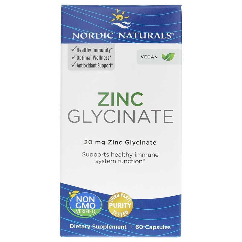 Zinc Glycinate 20 Mg | Гліцинат цинку 20 мг