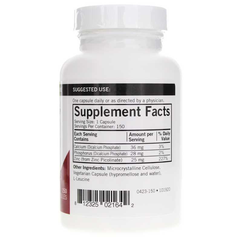 Zinc Picolinate 25 Mg | Піколінат цинку 25 мг