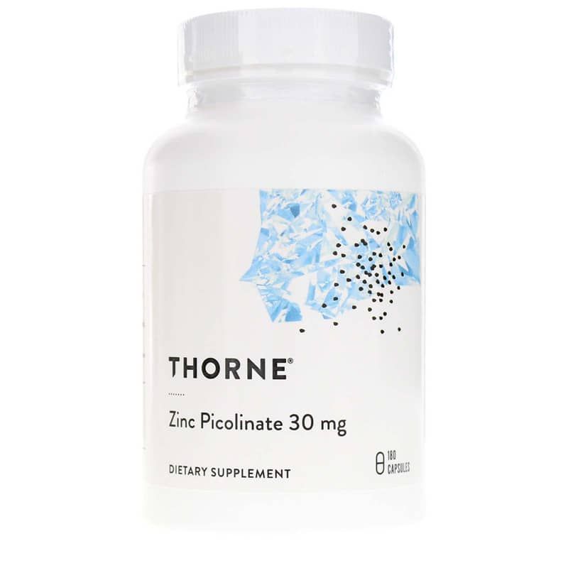 Zinc Picolinate 30 Mg, 180 Capsules | Пиколинат цинка 30 мг, 180 капсул
