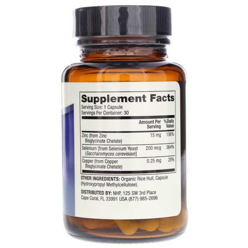 Zinc Plus Selenium, 30 Capsules | Цинк плюс селен, 30 капсул